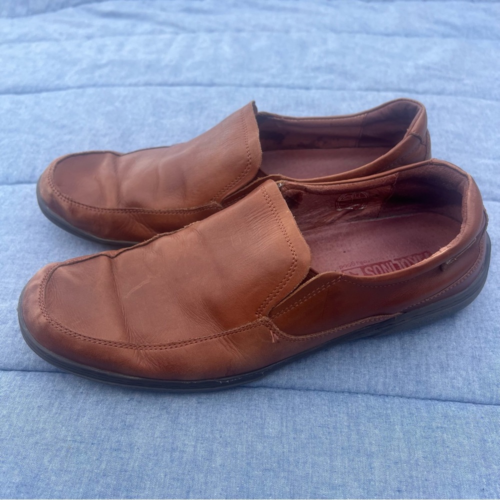 Pikolinos San Telmo Cognac Brown Leather Slip On Loafer Size 11